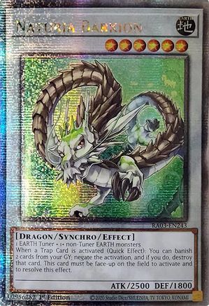 Naturia Barkion (Quarter Century Secret Rare) [RA03-EN243]