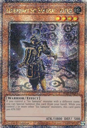 Legendary Six Samurai - Kizan (Quarter Century Secret Rare) [RA03-EN249]