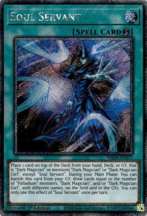 Soul Servant (Platinum Secret Rare) [RA03-EN271]