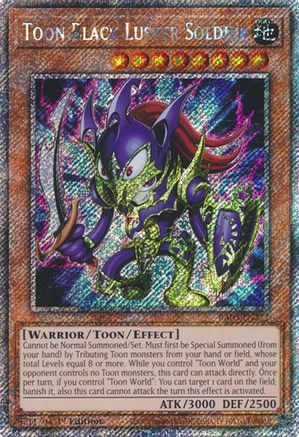 Toon Black Luster Soldier (Platinum Secret Rare) [RA03-EN272]