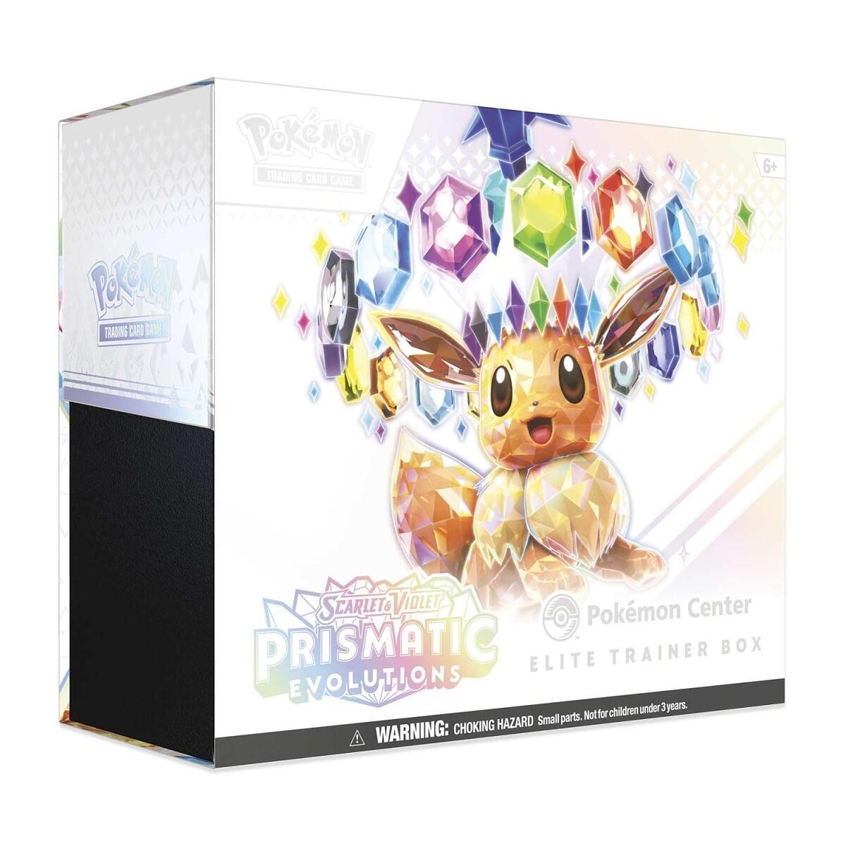 Scarlet & Violet: Prismatic Evolutions - Pokemon Center Elite Trainer Box