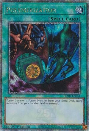 Polymerization (A) (Alternate Art) (Quarter Century Secret Rare) [RA03-EN051]