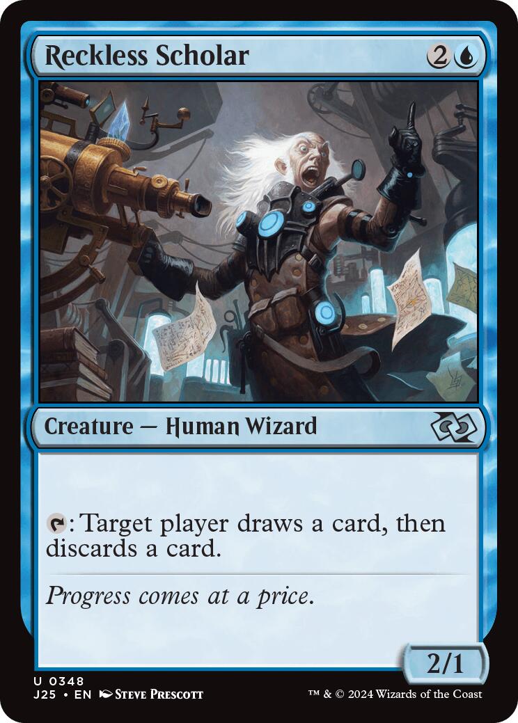 Reckless Scholar [J25 - 348]