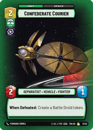 Confederate Courier [TWI-WPP - 13/20]
