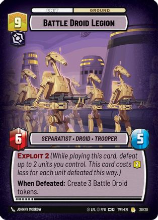 Battle Droid Legion [TWI-WPP - 20/20]
