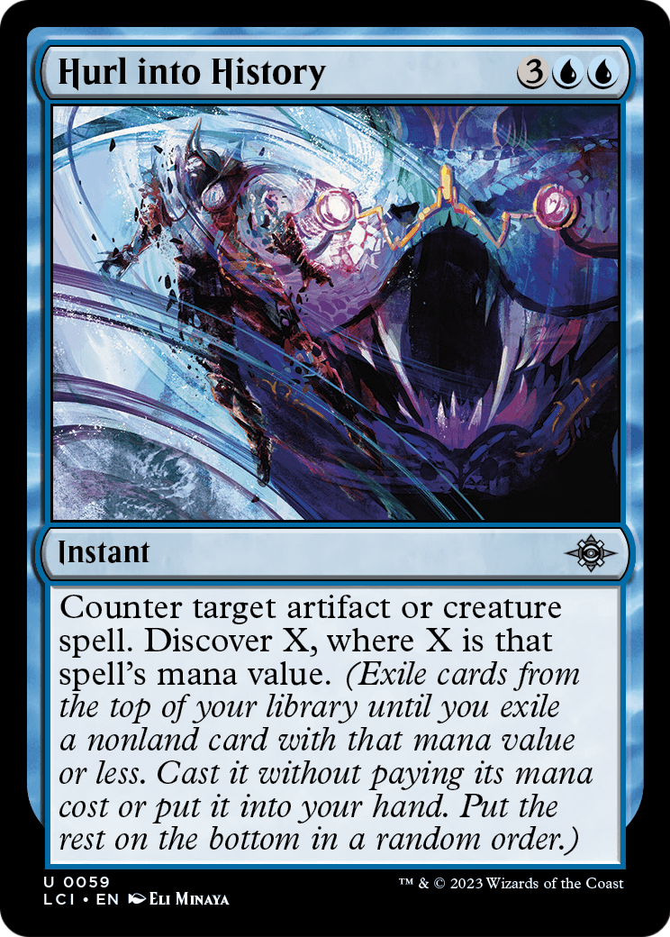 Hurl into History (LCI-059) - The Lost Caverns of Ixalan Foil