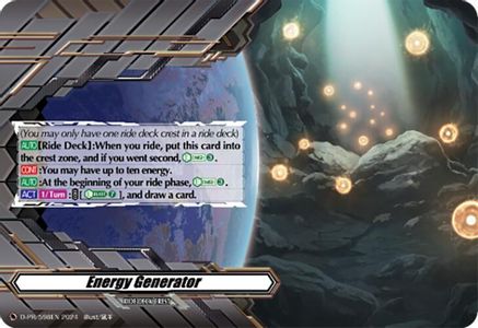 Energy Generator [D-PR - D-PR/598EN]