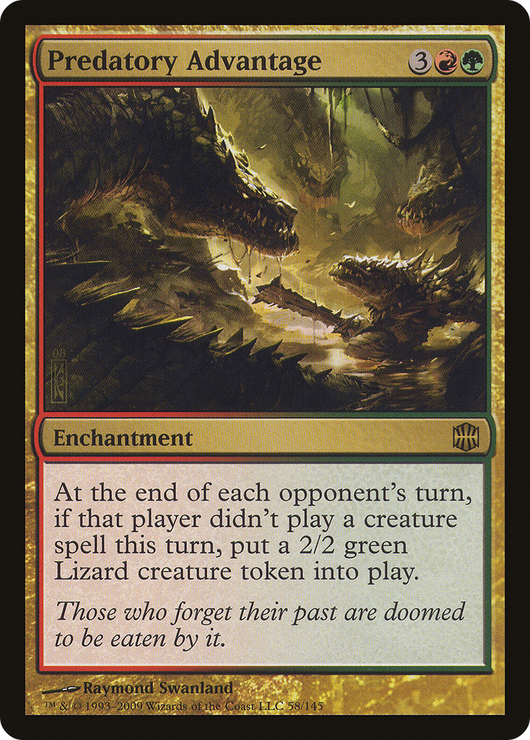 Predatory Advantage [ARB - 58]