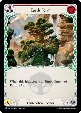 Earth Form (Red) (AJV009) - Armory Deck: Jarl Vetreidi