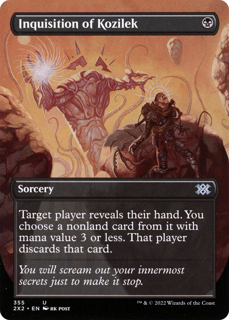 Inquisition of Kozilek (Borderless) [2X2 - 355]