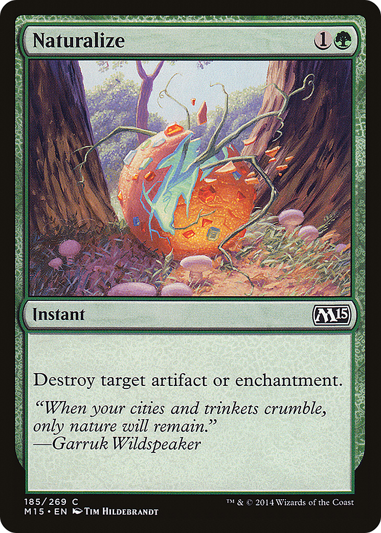 Naturalize [M15 - 185]