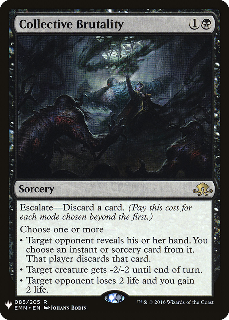 Collective Brutality (LIST-085/205) - The List
