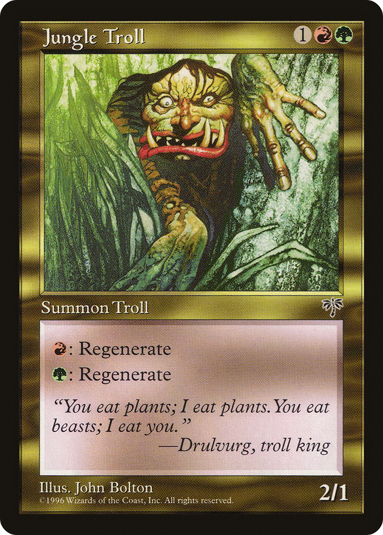 Jungle Troll [MIR - N/A]