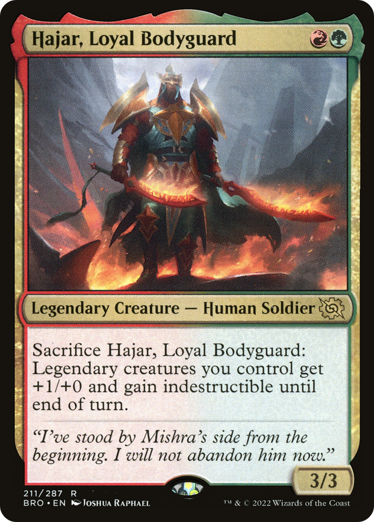 Hajar, Loyal Bodyguard [BRO - 211]