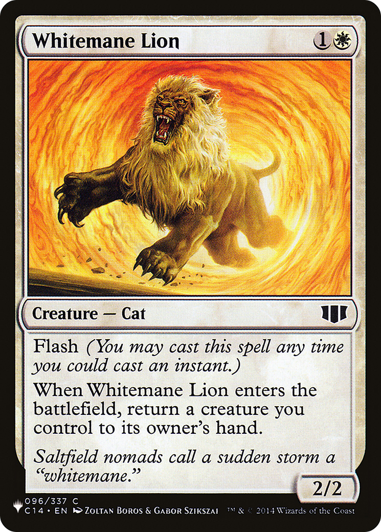 Whitemane Lion (C14) [LIST - 096/337]
