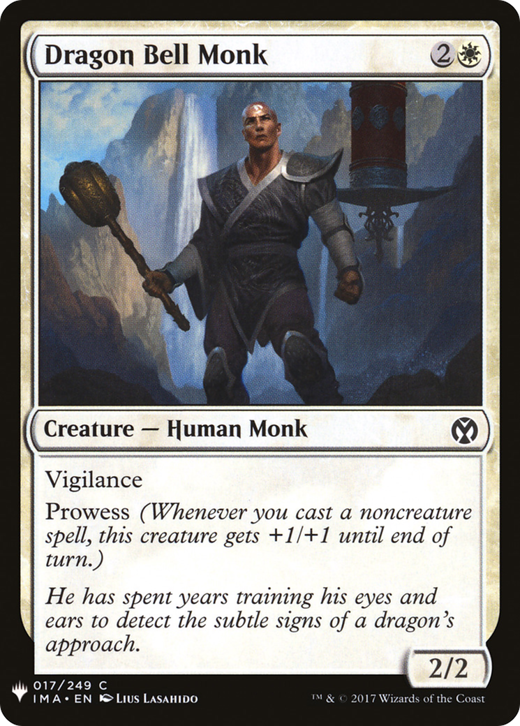Dragon Bell Monk [LIST - 17]