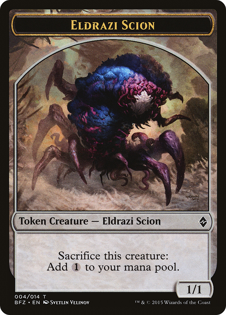 Eldrazi Scion Token (004) [BFZ - 4]