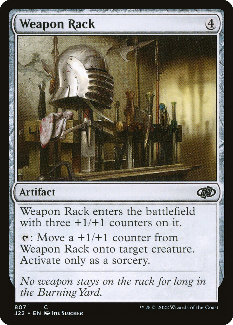 Weapon Rack [J22 - 807]