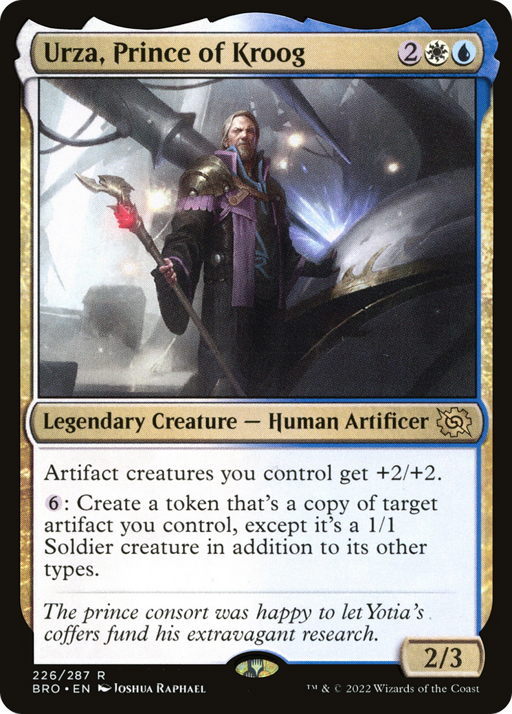 Urza, Prince of Kroog [BRO - 226]