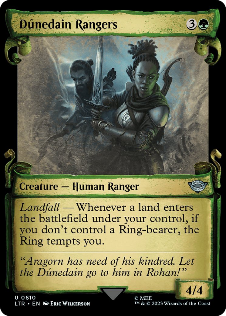 Dunedain Rangers (Showcase Scrolls) [LTR - 610]