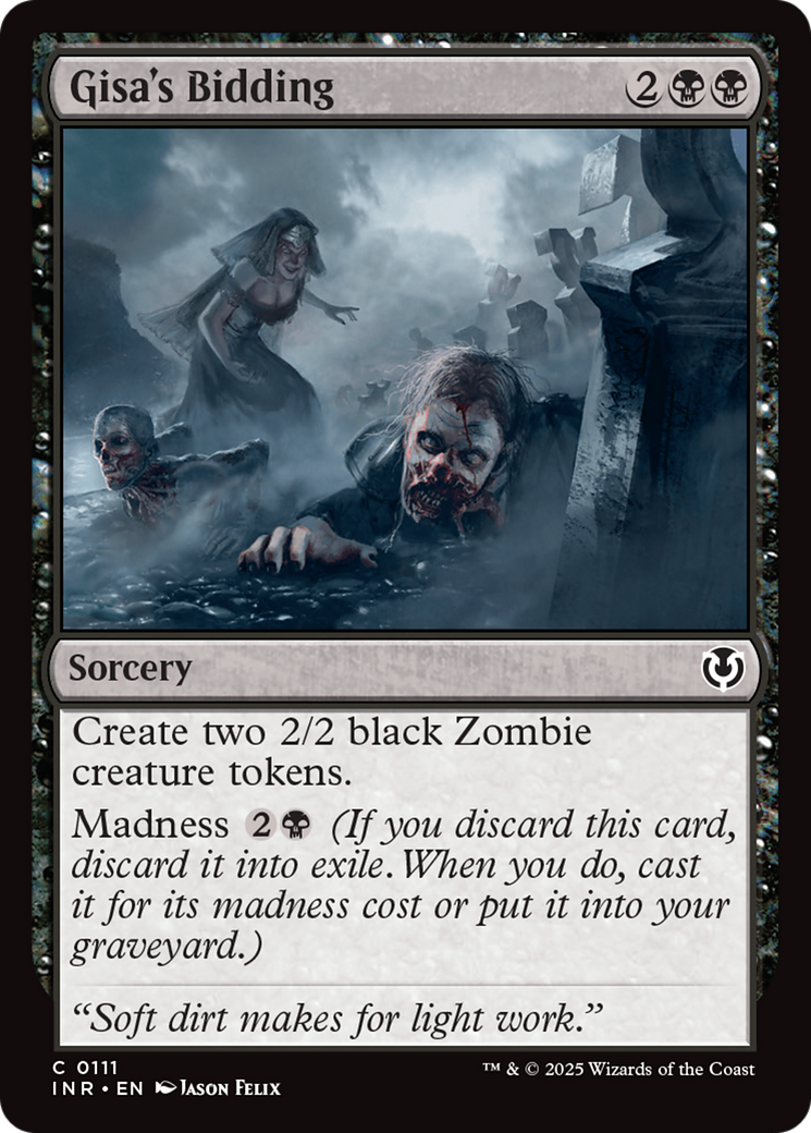 Gisa's Bidding [INR - 111]