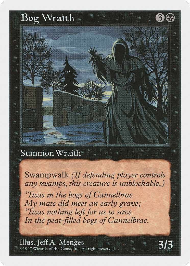 Bog Wraith [5ED - N/A]