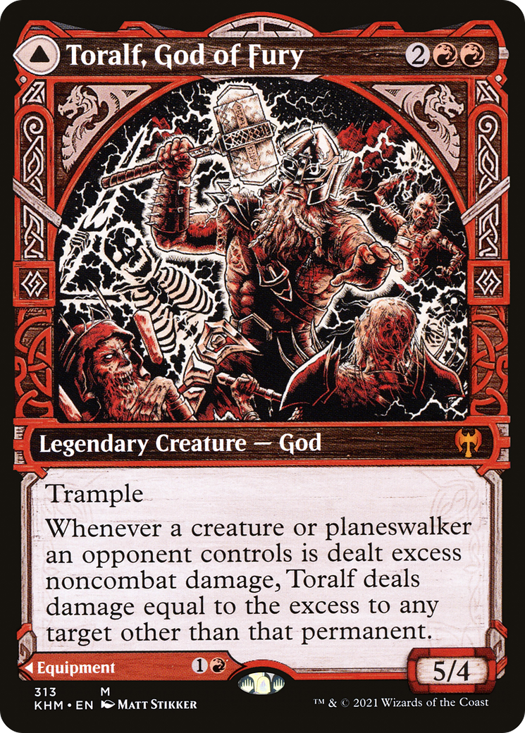 Toralf, God of Fury (Showcase) [KHM - 313]
