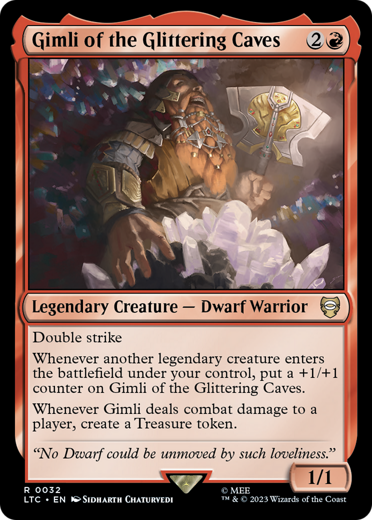 Gimli of the Glittering Caves [LTC - 32]