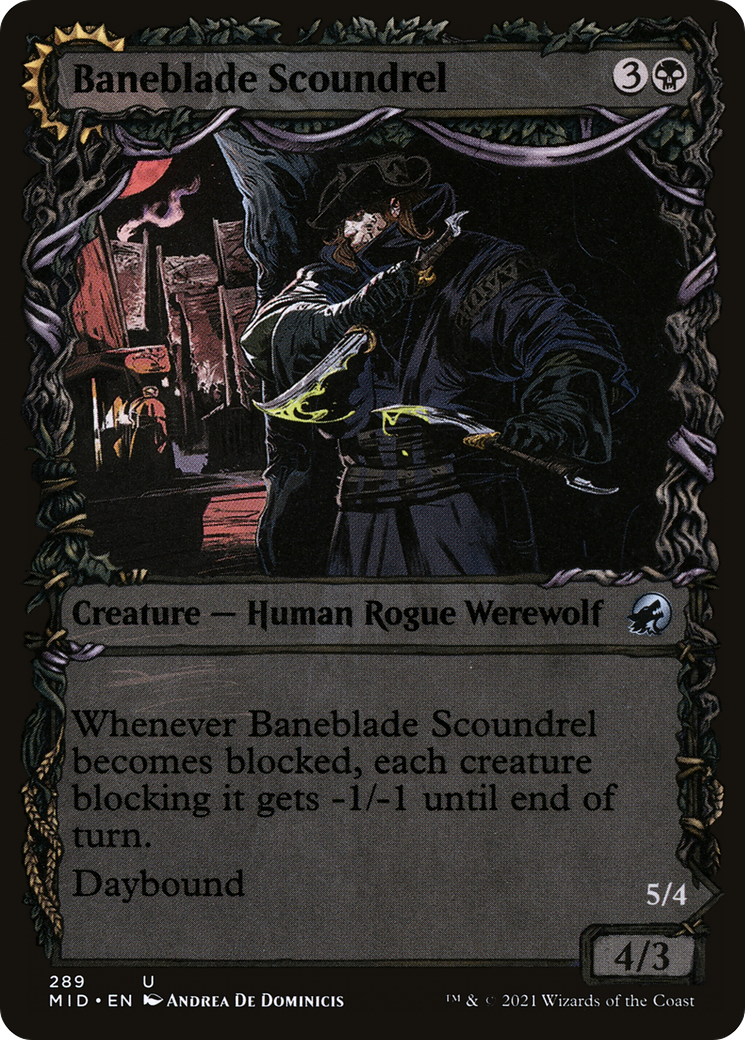 Baneblade Scoundrel (Showcase) [MID - 289]