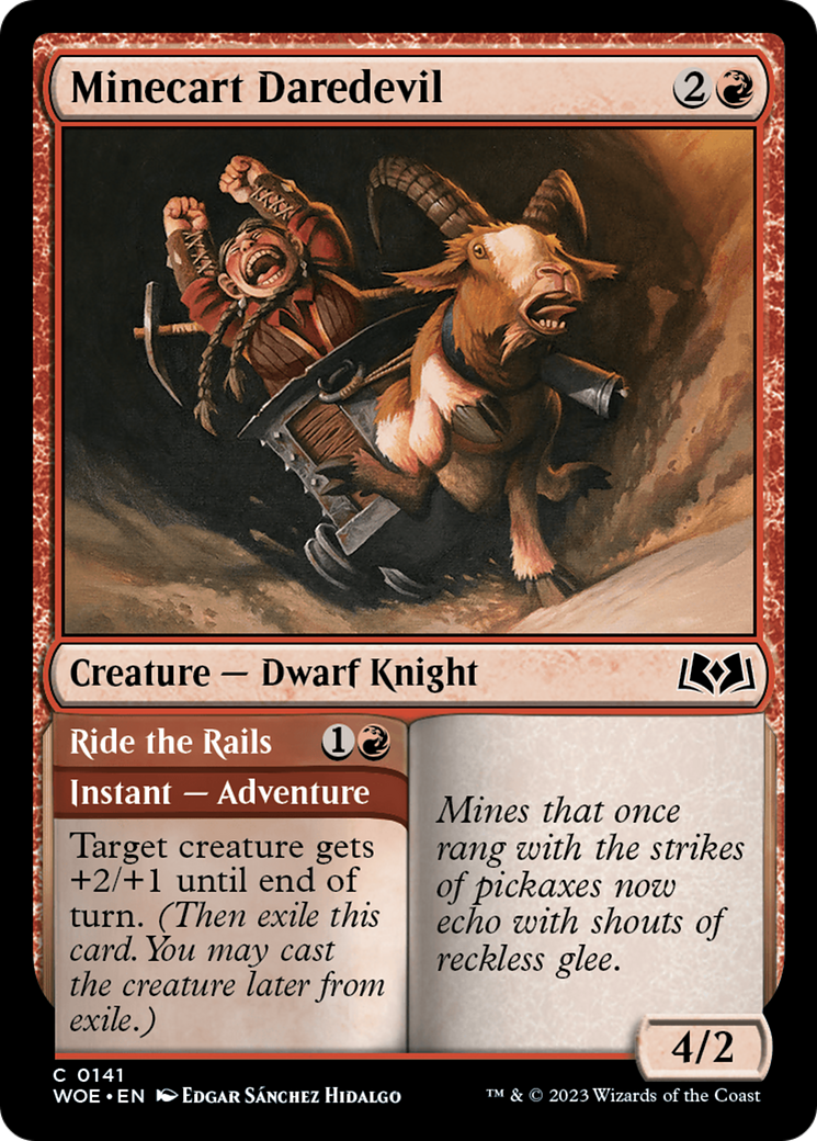 Minecart Daredevil [WOE - 141]