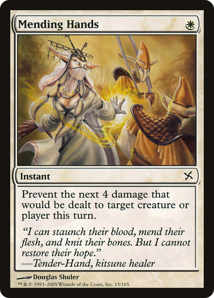 Mending Hands (BOK-015) - Betrayers of Kamigawa Foil