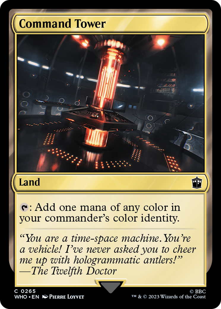 Command Tower (0265) (WHO-265) - Doctor Who Foil