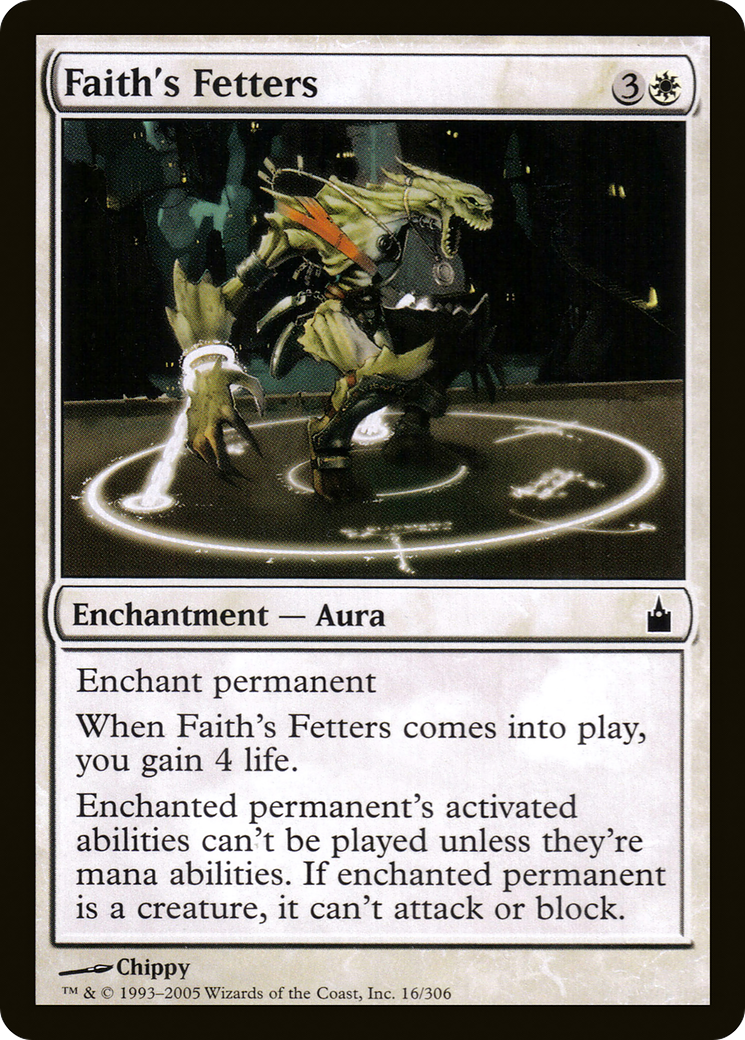 Faith's Fetters [RAV - 16]