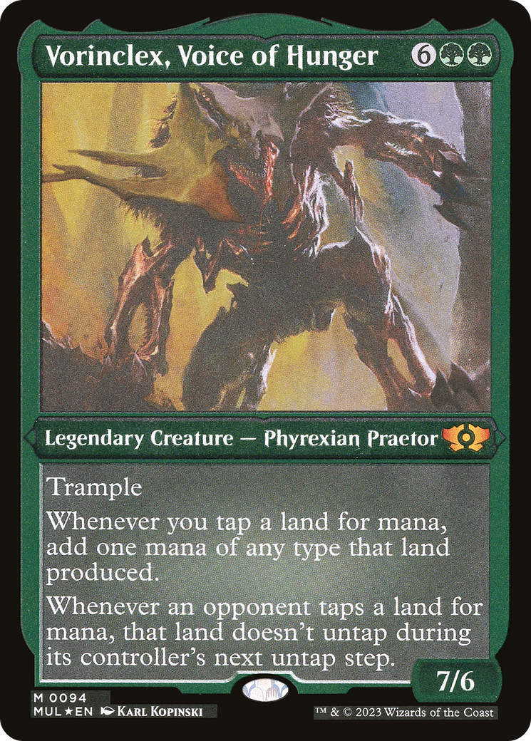 Vorinclex, Voice of Hunger (Foil Etched) [MUL - 94]