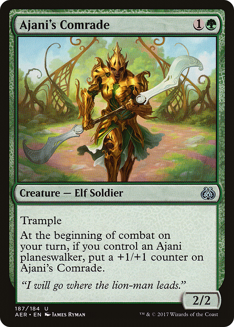 Ajani's Comrade [AER - 187]