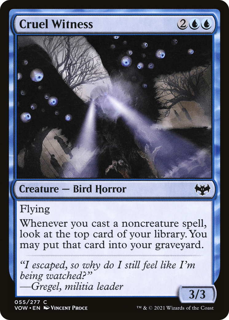 Cruel Witness [VOW - 55]
