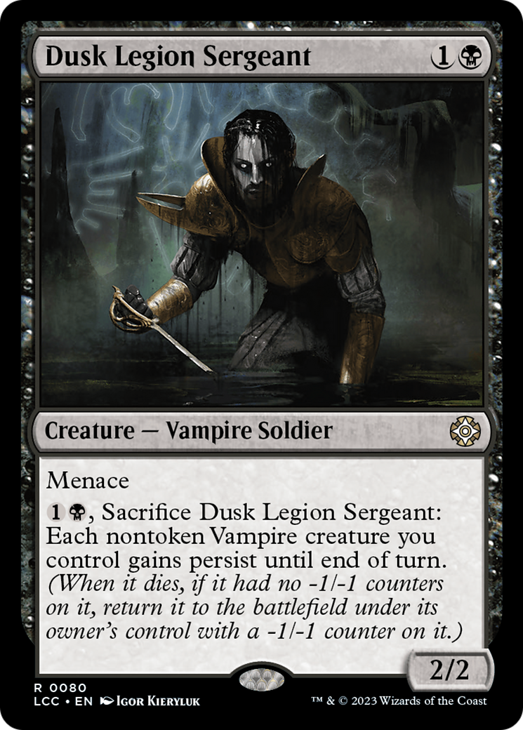 Dusk Legion Sergeant [LCC - 80]