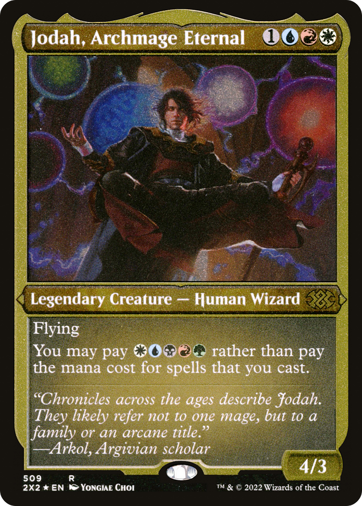 Jodah, Archmage Eternal (Foil Etched) [2X2 - 509]