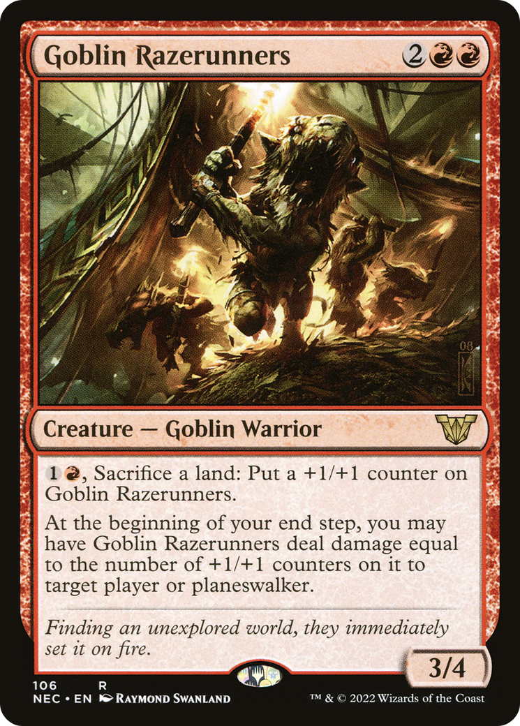 Goblin Razerunners [NEC - 106]