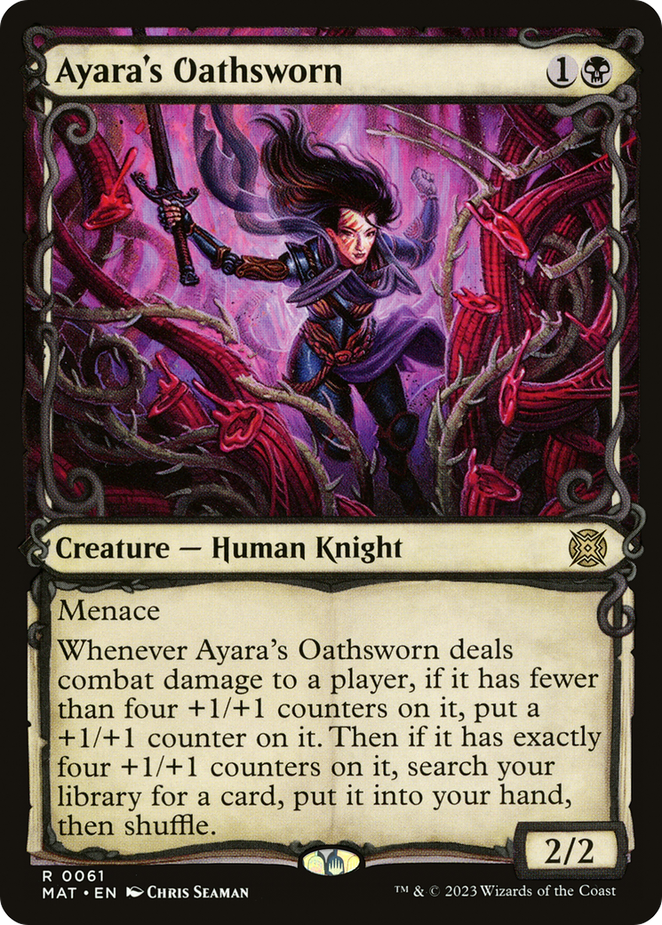 Ayara's Oathsworn (Showcase) [MAT - 61]