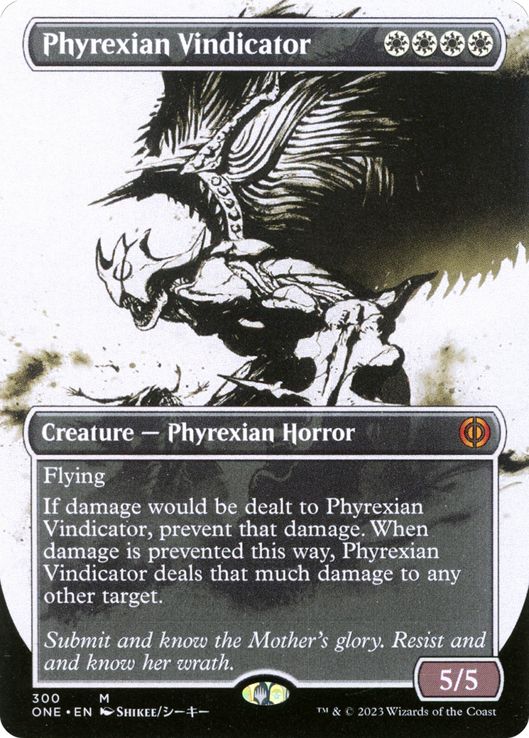 Phyrexian Vindicator (Showcase) [ONE - 300]