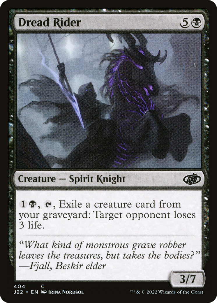 Dread Rider [J22 - 404]