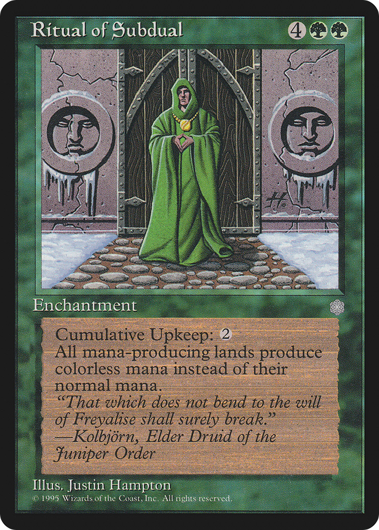 Ritual of Subdual [ICE - N/A]