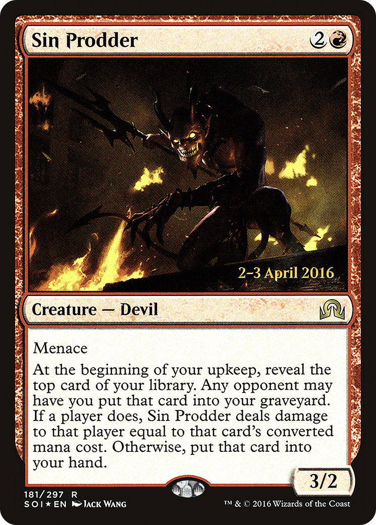 Sin Prodder [PRE - 181]