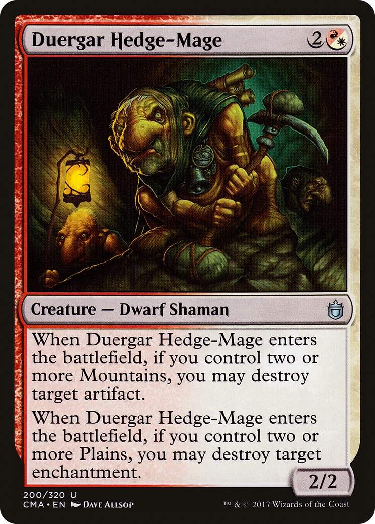 Duergar Hedge-Mage [CMA - 200]