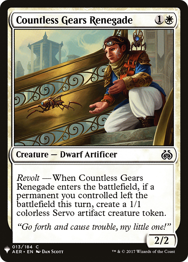 Countless Gears Renegade [LIST - 13]