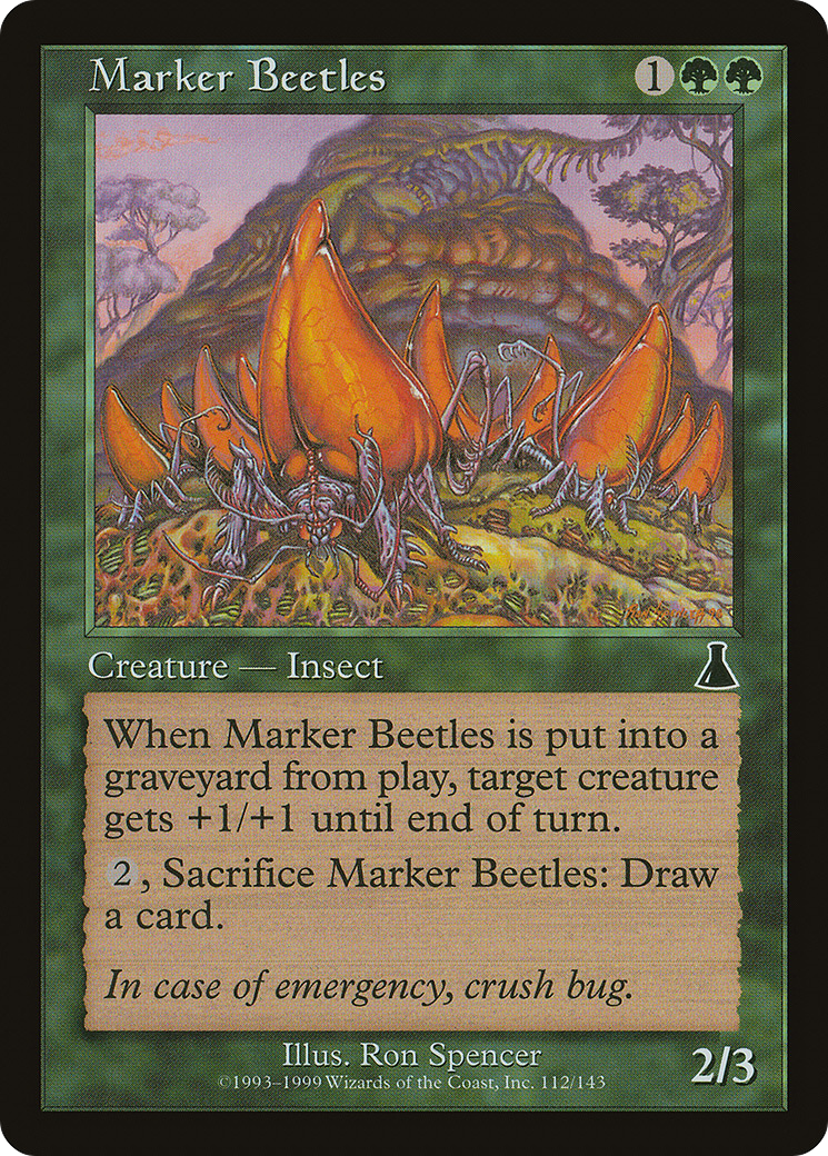 Marker Beetles [UDS - 112]