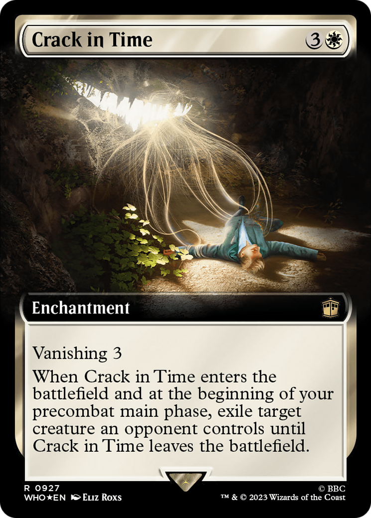 Crack in Time (Extended Art) (Surge Foil) [WHO - 927]