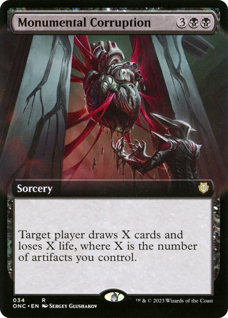 Monumental Corruption (Extended Art) [ONC - 34]