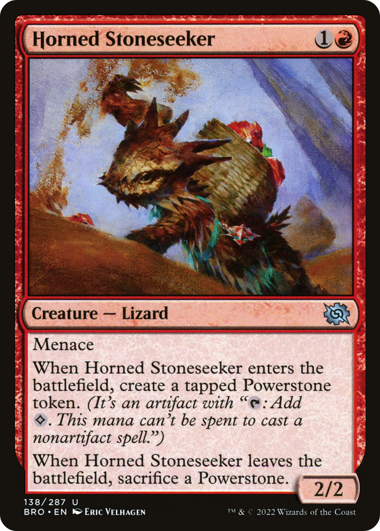 Horned Stoneseeker [BRO - 138]